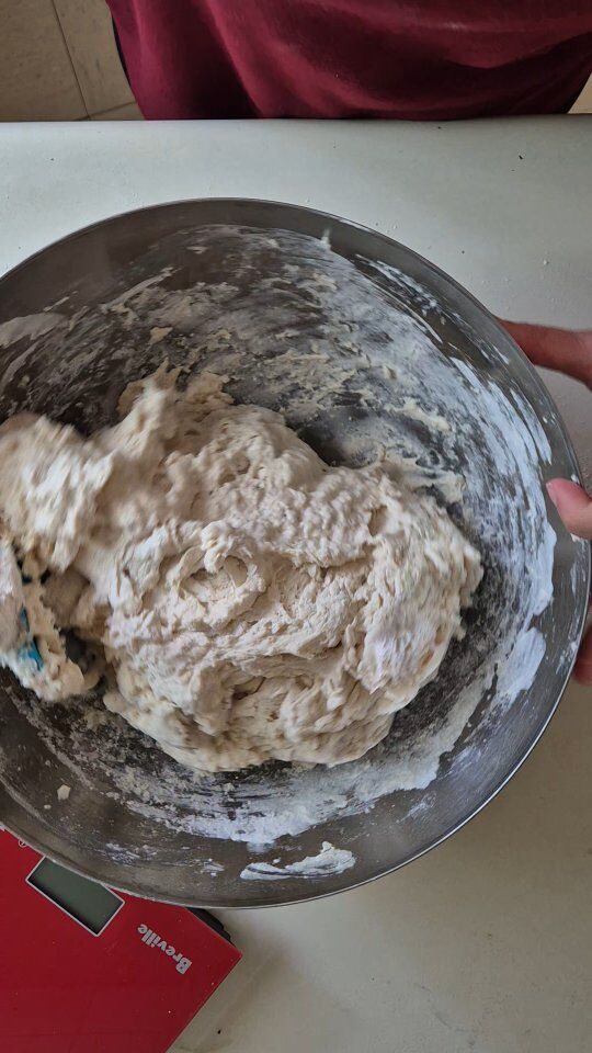 Mix up a couple of sourdough loaves with me 😊

#merchanthomestead #thegoodlife #fromscratch #homemadefood #sourdough #bakingbread #sourdoughbread #homebaking